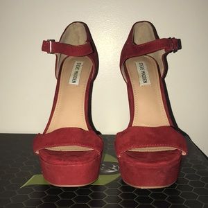 Steve Madden Red Heels